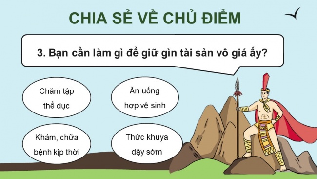 Soạn giáo án điện tử Tiếng Việt 4 CD Bài 9 Chia sẻ và Đọc 1: Đón Thần Mặt Trời