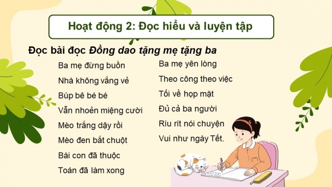 Soạn giáo án điện tử Tiếng Việt 4 CD Bài 10: Ôn tập cuối học kì 1 - Tiết 1, 2, 3