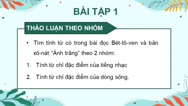 Soạn giáo án điện tử tiếng việt 4 KNTT Bài 23 Luyện từ và câu Luyện tập về tính từ