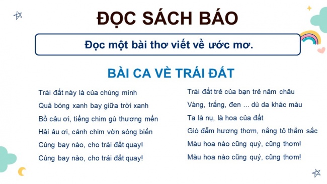 Soạn giáo án điện tử tiếng việt 4 KNTT Bài 28 Đọc mở rộng