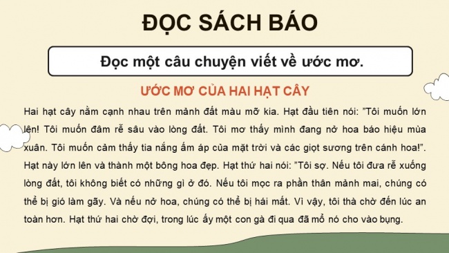 Soạn giáo án điện tử tiếng việt 4 KNTT Bài 32 Đọc mở rộng