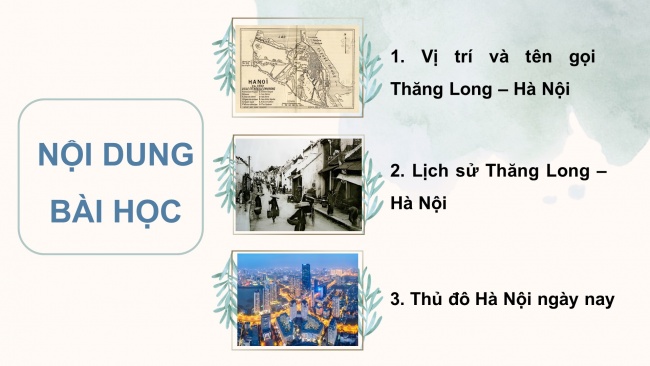 Soạn giáo án điện tử lịch sử và địa lí 4 KNTT bài 12: Thăng Long- Hà Nội