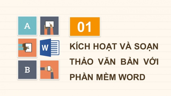 Soạn giáo án điện tử tin học 4 CTST Bài 7: Soạn thảo văn bản tiếng Việt