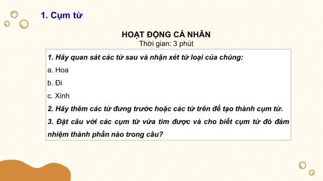 Soạn giáo án điện tử ngữ văn 6 CTST bài 4 Thực hành tiếng việt