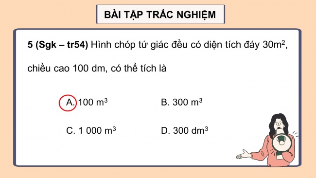 Soạn giáo án điện tử Toán 8 CTST: Bài tập cuối chương 2