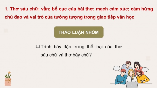 Soạn giáo án điện tử Ngữ văn 8 CTST Bài 1 Đọc 1: Trong lời mẹ hát