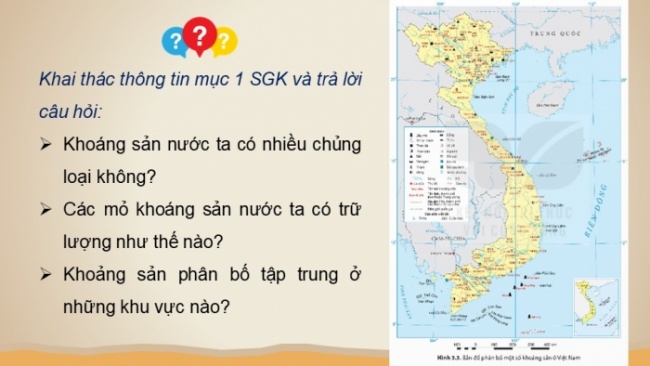 Soạn giáo án điện tử Địa lí 8 KNTT Bài 3: Khoáng sản Việt Nam