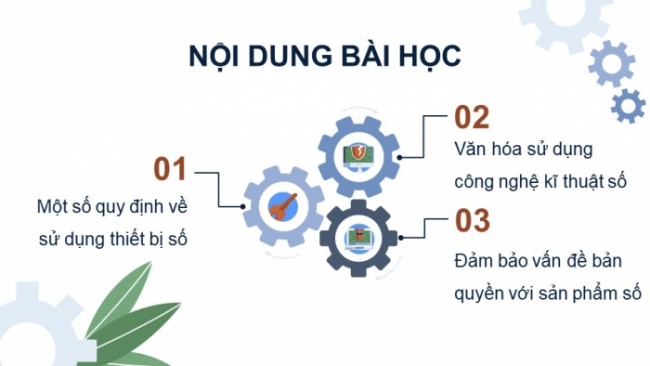 Soạn giáo án điện tử Tin học 8 CTST Bài 4: Sử dụng công nghệ kĩ thuật số