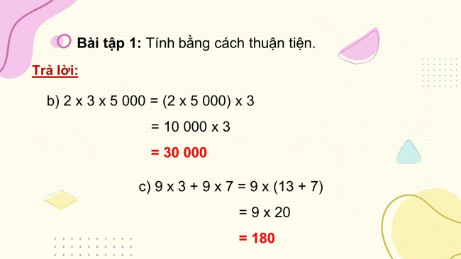 Soạn giáo án điện tử toán 4 CTST Bài 15: Em làm được những gì?