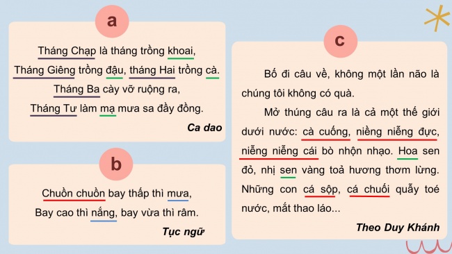 Soạn giáo án điện tử tiếng việt 4 CTST CĐ 1 Bài 4 Luyện từ và câu: Luyện tập về danh từ