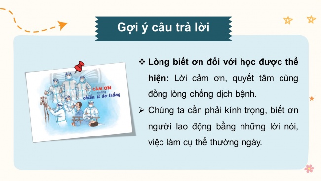 Soạn giáo án điện tử đạo đức 4 CTST bài 2: Em biết ơn người lao động