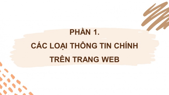 Soạn giáo án điện tử tin học 4 CTST Bài 3: Thông tin trên trang web