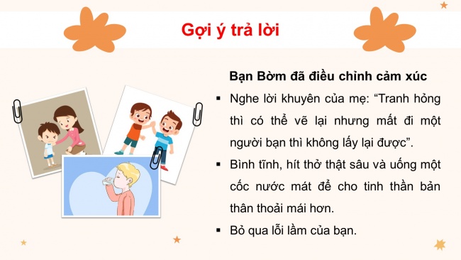 Soạn giáo án điện tử HĐTN 4 CTST bản 1 CĐ1 - Tuần 3: Chia sẻ trải nghiệm cảm xúc của em- Tìm hiểu cách điều chỉnh cảm xúc, suy nghĩ của bản thân