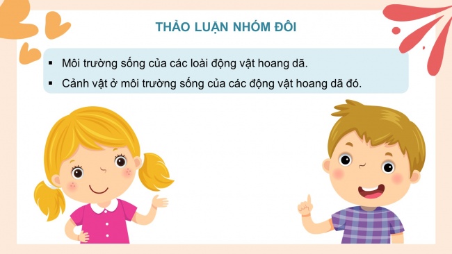 Soạn giáo án điện tử mĩ thuật 4 CTST bản 1 Bài 4: Mô hình khu bảo tồn thiên nhiên