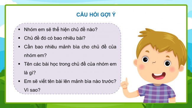 Soạn giáo án điện tử mĩ thuật 4 CTST bản 1 Bài tổng kết: Mô hình bài học từ những mảnh ghép