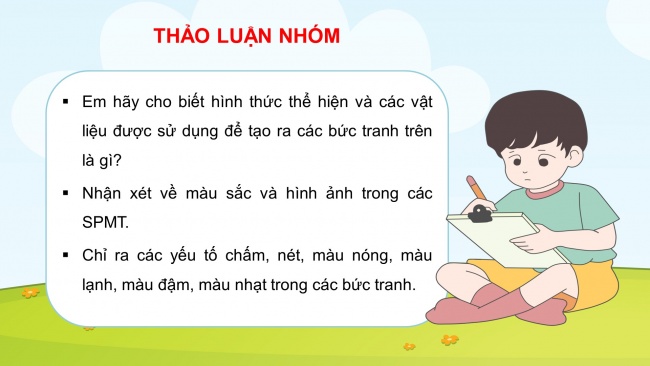 Soạn giáo án điện tử mĩ thuật 4 CTST bản 2 Bài 6: Tranh ghép mảnh