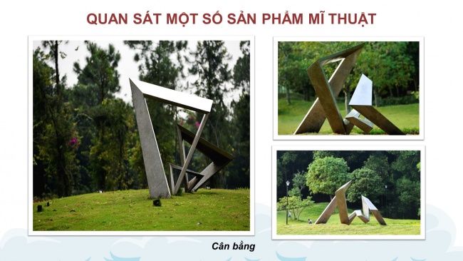 Soạn giáo án điện tử mĩ thuật 4 CTST bản 2 Bài 10: Khối và sự biến thể