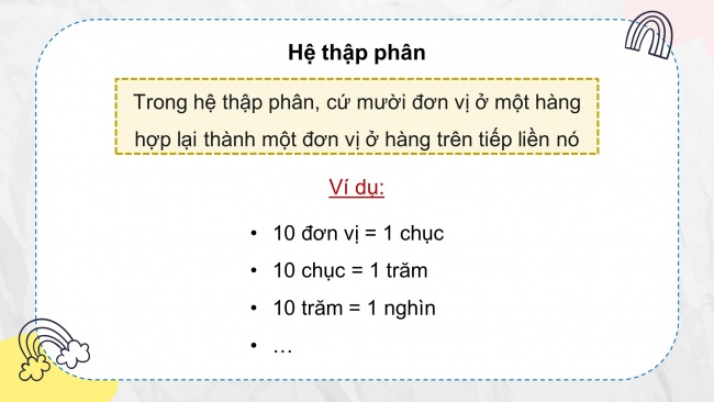 Soạn giáo án điện tử toán 4 cánh diều Bài 13: Viết số tự nhiên trong hệ thập phân