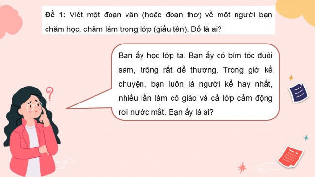 Soạn giáo án điện tử tiếng việt 4 cánh diều Bài 2 Góc sáng tạo - Tự đánh giá