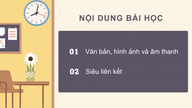 Soạn giáo án điện tử tin học 4 cánh diều Chủ đề B Bài 1: Các loại thông tin chính trên trang web