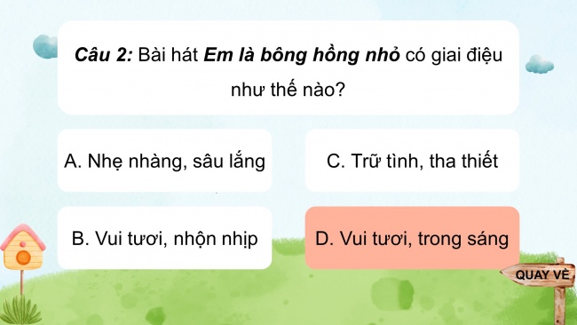 Soạn giáo án điện tử âm nhạc 4 cánh diều Tiết 2: Ôn tập hát; Lí thuyết âm nhạc: Khuông nhạc, dòng kẻ phụ, khoá Son, vị trí bảy nốt nhạc trên khuông nhạc