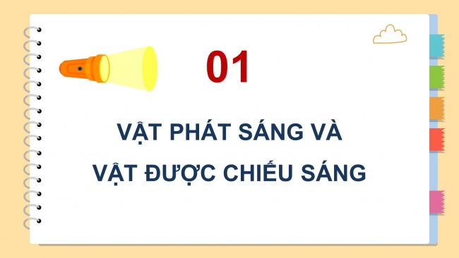 Soạn giáo án điện tử khoa học 4 cánh diều Bài 7: Sự truyền ánh sáng