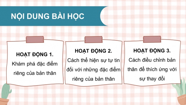 Soạn giáo án điện tử HĐTN 11 KNTT Chủ đề 2: Khám phá bản thân - Hoạt động 1, 2, 3