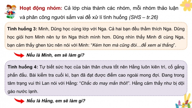 Soạn giáo án điện tử HĐTN 11 KNTT Chủ đề 3: Rèn luyện bản thân - Hoạt động 9, 10