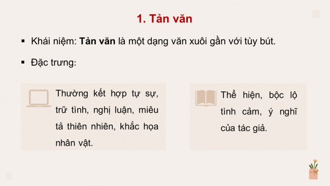 Soạn giáo án điện tử ngữ văn 11 CTST Bài 1 Đọc 2: Cõi lá