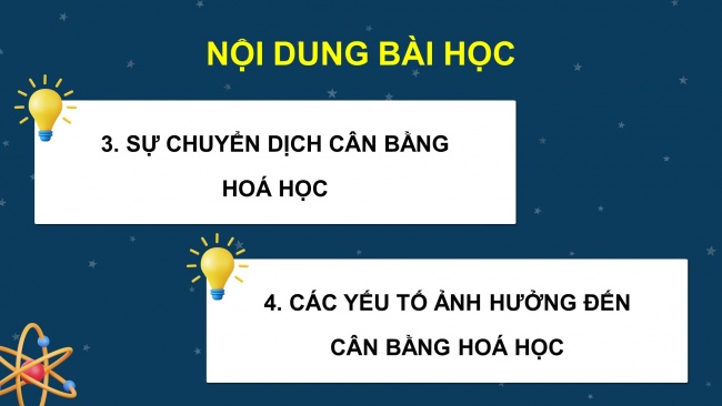 Soạn giáo án điện tử hóa học 11 CTST Bài 1: Khái niệm về cân bằng hoá học