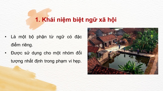 Soạn giáo án điện tử Ngữ văn 8 KNTT Bài 1 TH tiếng Việt: Biệt ngữ xã hội