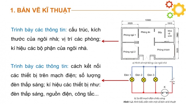 Soạn giáo án điện tử Công nghệ 8 CTST Bài 1: Tiêu chuẩn trình bày bản vẽ kĩ thuật