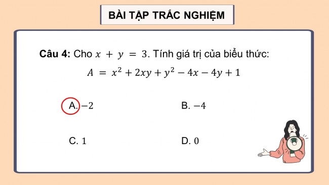 Soạn giáo án điện tử Toán 8 CD: Bài tập cuối chương 1