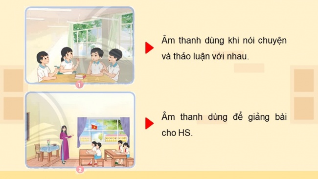 Soạn giáo án điện tử khoa học 4 CTST Bài 11: Âm thanh trong đời sống