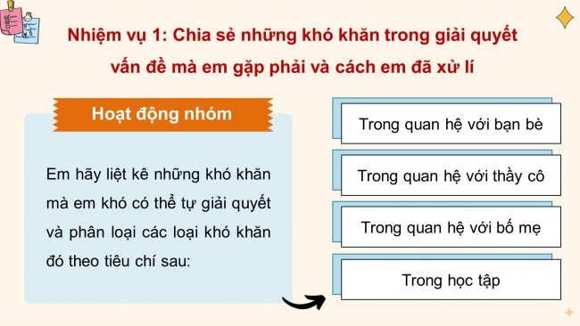 Soạn giáo án điện tử HĐTN 8 CTST (bản 2) Chủ đề 1: Rèn luyện một số nét tính cách cá nhân - Hoạt động 4