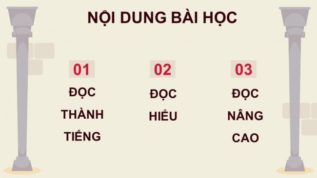 Soạn giáo án điện tử Tiếng Việt 4 CD Bài 8 Đọc 3: Ba nàng công chúa