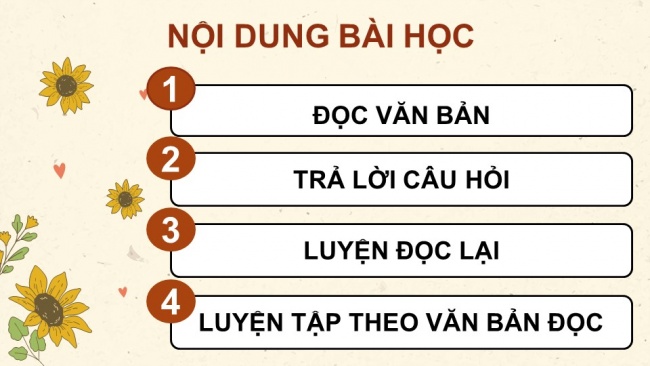 Soạn giáo án điện tử tiếng việt 4 KNTT Bài 18 Đọc Đồng Cỏ Nở Hoa