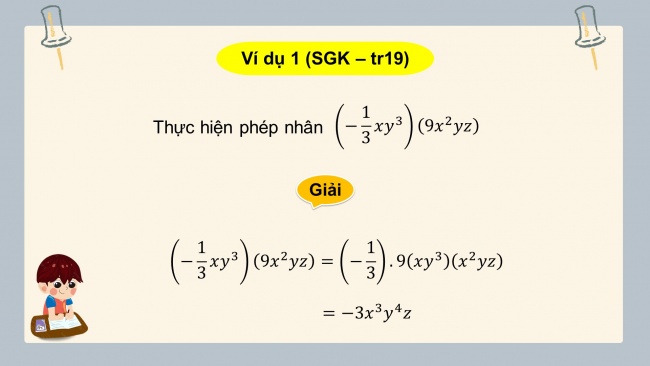 Soạn giáo án điện tử Toán 8 KNTT Bài 4: Phép nhân đa thức