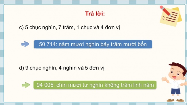 Soạn giáo án điện tử toán 4 KNTT bài 1: Ôn tập các số đến 100000 