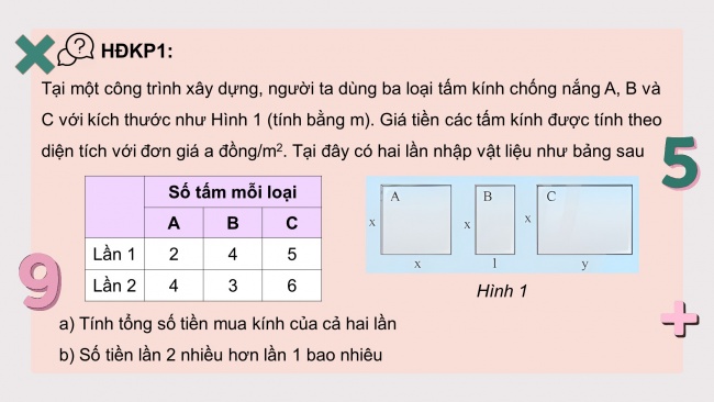 Soạn giáo án điện tử Toán 8 CTST Chương 1 Bài 2: Các phép toán với đa thức nhiều biến