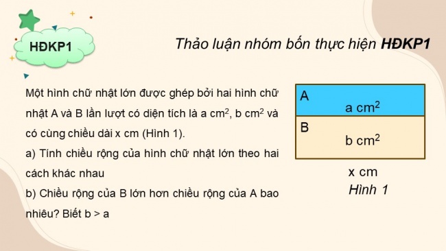 Soạn giáo án điện tử Toán 8 CTST Chương 1 Bài 6: Cộng, trừ phân thức