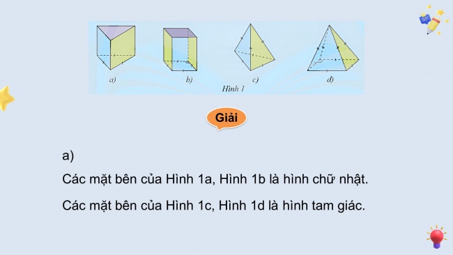 Soạn giáo án điện tử Toán 8 CTST Chương 2 Bài 1: Hình chóp tam giác đều - Hình chóp tứ giác đều