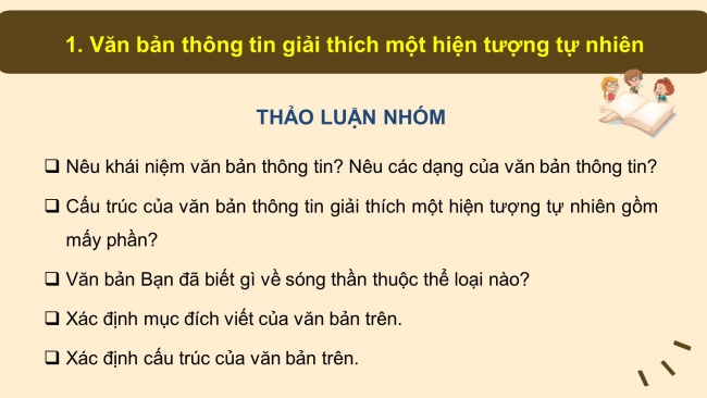 Soạn giáo án điện tử Ngữ văn 8 CTST Bài 2 Đọc 1: Bạn đã biết gì về sóng thần?