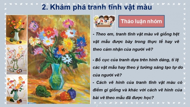 Tải bài giảng điện tử mĩ thuật 6 chân trời sáng tạo