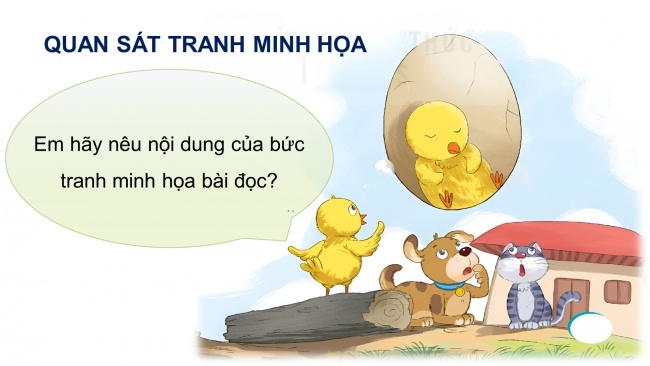 Soạn giáo án điện tử tiếng việt 4 KNTT Bài 9 Đọc: Bầu trời trong quả trứng