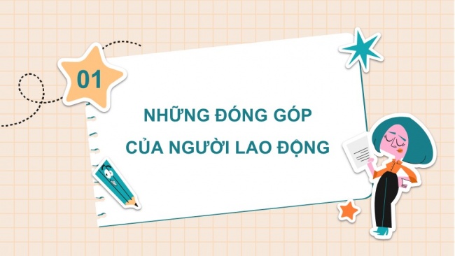 Soạn giáo án điện tử đạo đức 4 KNTT Bài 1: Biết ơn người lao động