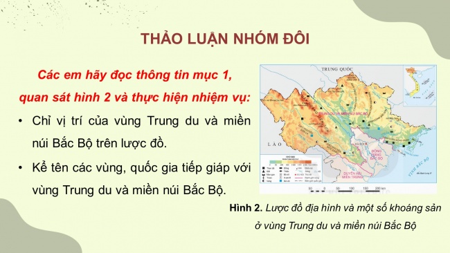 Soạn giáo án điện tử lịch sử và địa lí 4 KNTT bài 4: Thiên nhiên vùng trung du và miền núi bắc bộ