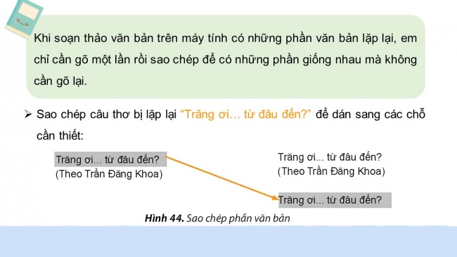 Soạn giáo án điện tử tin học 4 KNTT bài 11: Chỉnh sửa văn bản