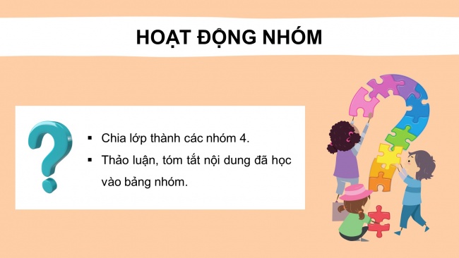 Soạn giáo án điện tử khoa học 4 KNTT Bài 7: Ôn tập chủ đề Chất