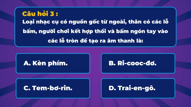 Soạn giáo án điện tử âm nhạc 4 KNTT Tiết 8: Tổ chức hoạt động vận dụng - sáng tạo